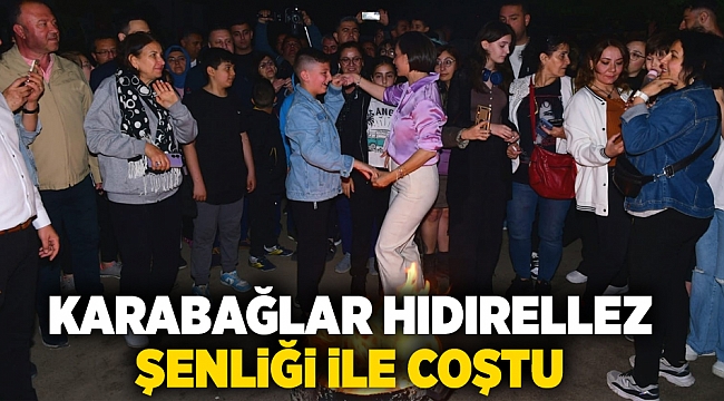 Karabağlar Hıdırellez Şenliği ile coştu