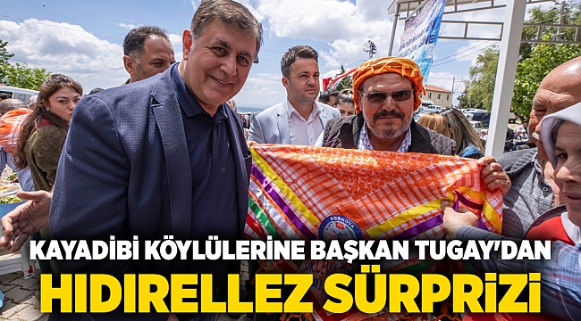 Kayadibi köylülerine Başkan Tugay'dan Hıdırellez sürprizi