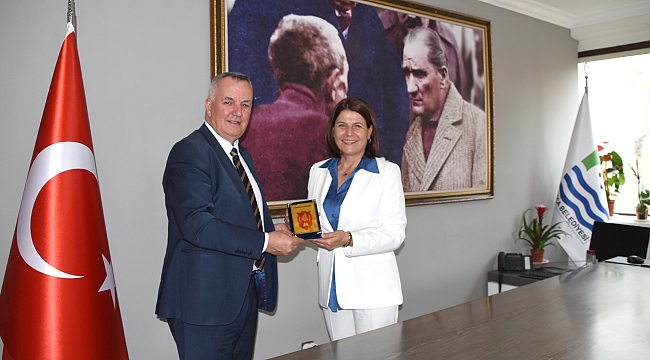 Kosova Lipjan Belediye Başkanlığı Foça’yı Ziyaret Etti