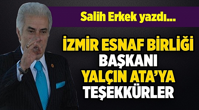 Salih Erkek&#039;in kaleminden...