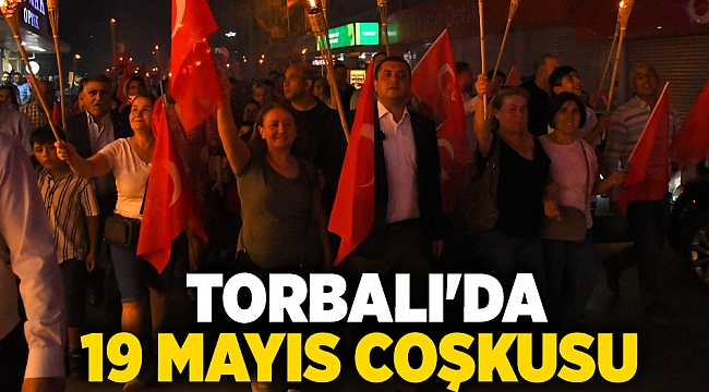 Torbalı'da 19 Mayıs Coşkusu