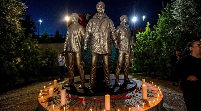 Üç fidan Bayraklı’da anıldı