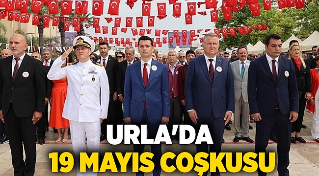 Urla'da 19 Mayıs coşkusu