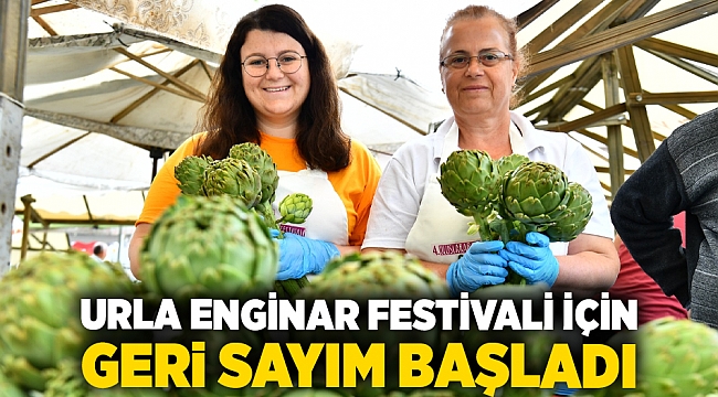Urla Enginar Festivali için geri sayım başladı