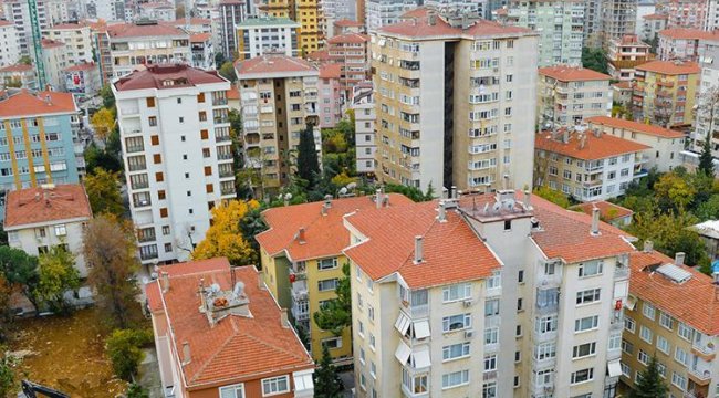 Yapı ruhsatı verilen binaların yüzölçümü arttı