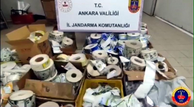 Ankara&#039;da sahte gıda operasyonu: 35 milyon lira değerinde sahte gıda ele geçirildi