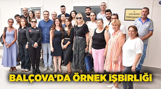 Balçova’da örnek işbirliği