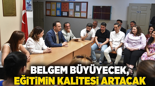 BELGEM büyüyecek, eğitimin kalitesi artacak