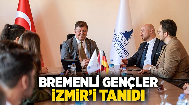 Bremenli gençler İzmir’i tanıdı