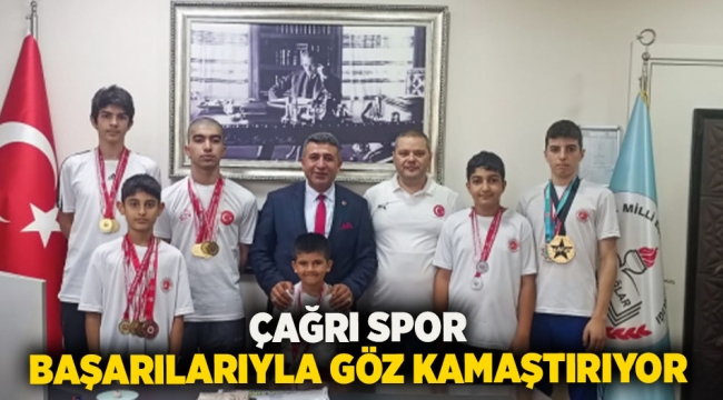 ÇAĞRI SPOR Başarılarıyla göz kamaştırıyor...