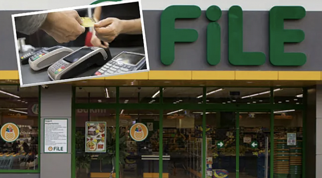 FİLE Market&#039;te nakit ödeme kalkıyor mu? Yeni uygulama için tarih verildi