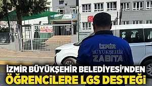 İzmir Büyükşehir Belediyesi'nden öğrencilere LGS desteği