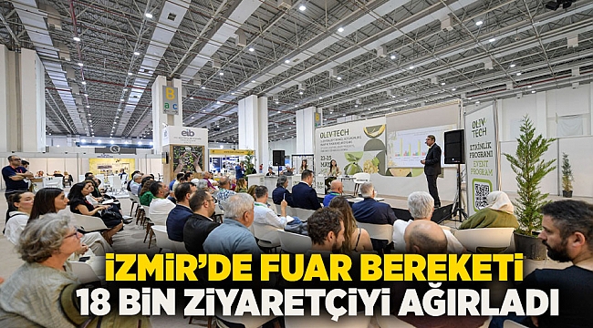 İzmir’de fuar bereketi Lezzet ve teknolojiyi buluşturan iki fuar 18 bin ziyaretçiyi ağırladı