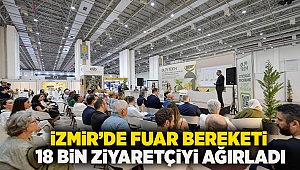 İzmir’de fuar bereketi Lezzet ve teknolojiyi buluşturan iki fuar 18 bin ziyaretçiyi ağırladı 
