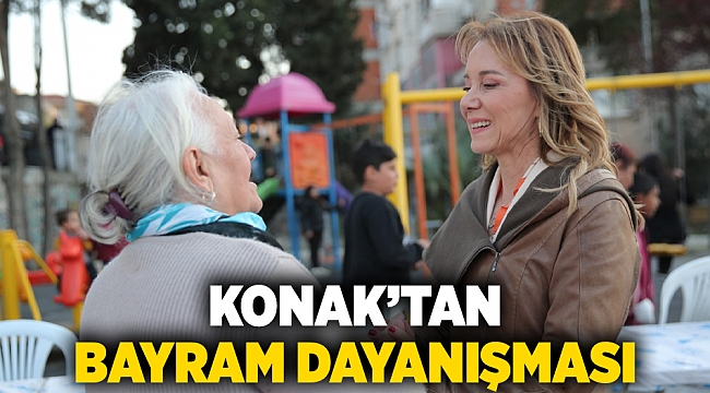 Konak'tan bayram dayanışması