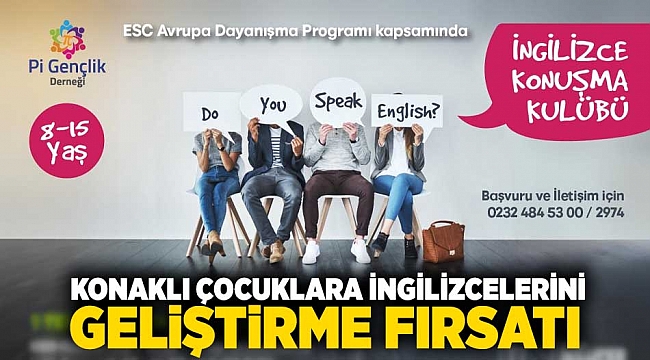 Konaklı çocuklara İngilizcelerini geliştirme fırsatı