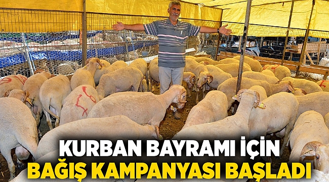 Kurban Bayramı için bağış kampanyası başladı
