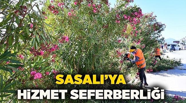 Sasalı’ya Hizmet Seferberliği