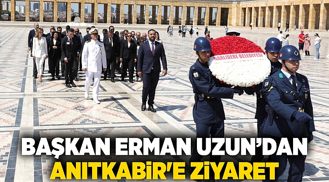BAŞKAN ERMAN UZUN’DAN ANITKABİR'E ZİYARET