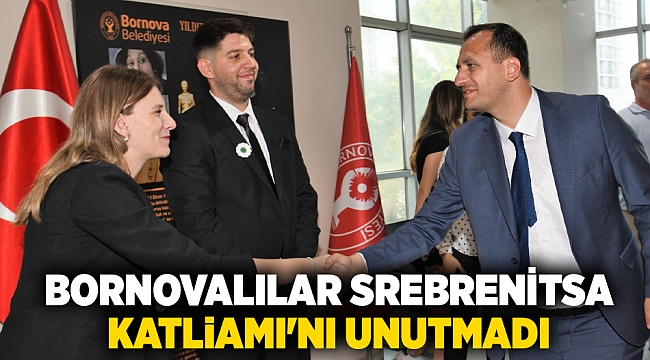 Bornovalılar Srebrenitsa Katliamı&#039;nı unutmadı