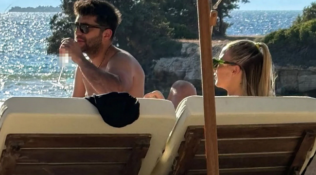 Kızılcık Şerbeti&#039;nin Fatih&#039;i, Survivor&#039;un güzel kızıyla tatilde