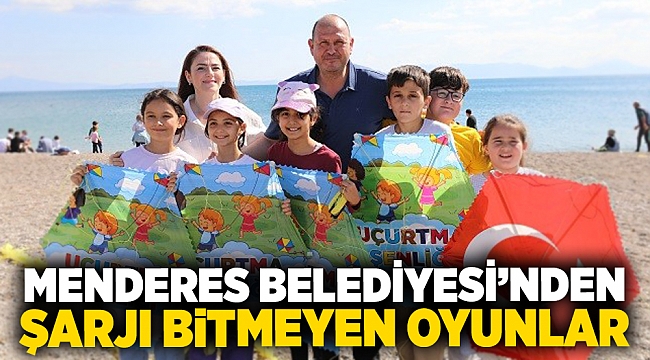 Menderes Belediyesi’nden Şarjı Bitmeyen Oyunlar