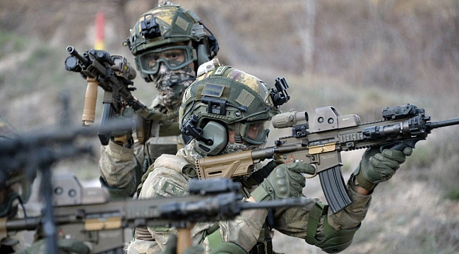 Pençe-Kilit ve Zeytin Dalı bölgelerindeki 13 terörist etkisiz hale getirildi