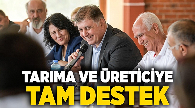 Tarıma ve üreticiye tam destek