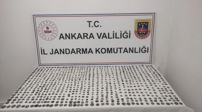 Bizans dönemine ait 1450 sikke ele geçirildi