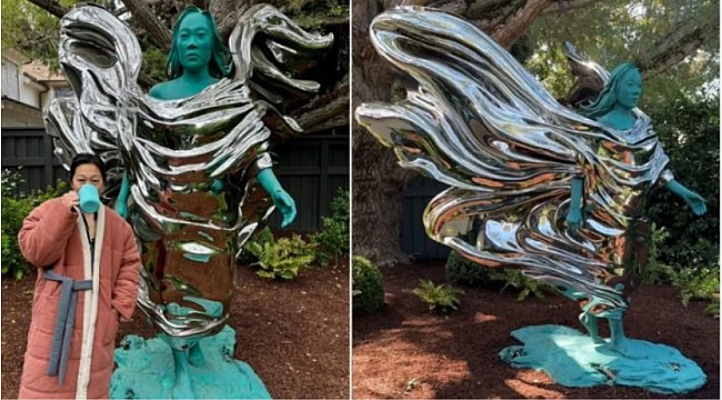 Facebook&#039;un kurucusu Mark Zuckerberg, eşi Priscilla Chan&#039;a olan sevgisini göstermek için Roma geleneğine uygun heykel yaptırdı