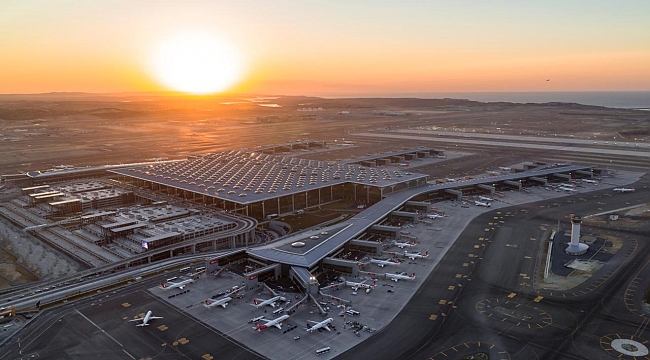 İstanbul Havalimanı günlük ortalama 1510 uçuşla Avrupa&#039;da zirvede
