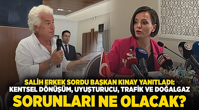 Salih Erkek&#039;ten Başkan Kınay&#039;a Sorular: Karabağlar&#039;ın Sorunları Masaya Yatırıldı