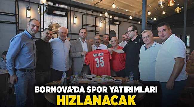 Bornova&#039;da spor yatırımları hızlanacak
