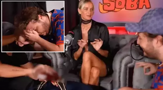 &#039;Bu neyin kafası&#039; dedirttiler! Didem Soydan&#039;ın önce ayaklarını öptü sonra ayakkabısından içki içti