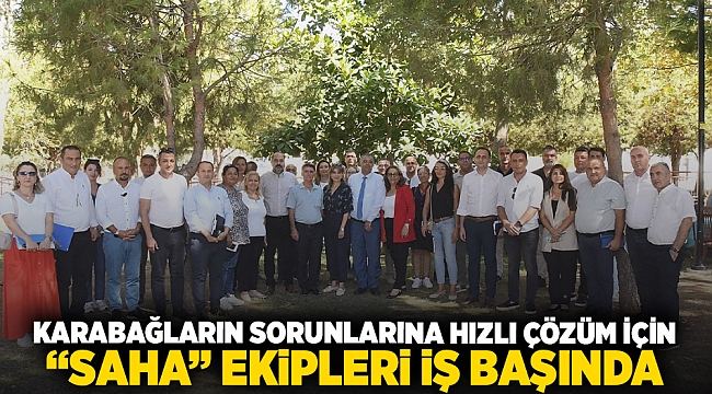 Karabağlar’ın sorunlarına hızlı çözüm için &#039;SAHA&#039; ekipleri iş başında