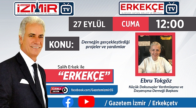Salih Erkek, "ERKEKÇE" programıyla bugün izleyicilerle buluşacak