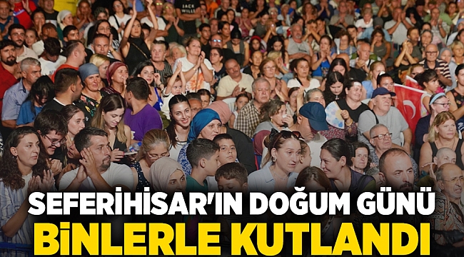 Seferihisar&#039;da 11 Eylül coşkusu