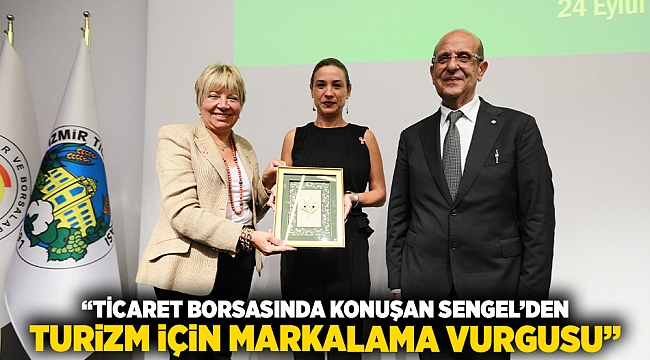 &quot;Ticaret Borsası’nda konuşan Başkan Ceritoğlu Sengel’den turizm için markalama vurgusu!&quot;