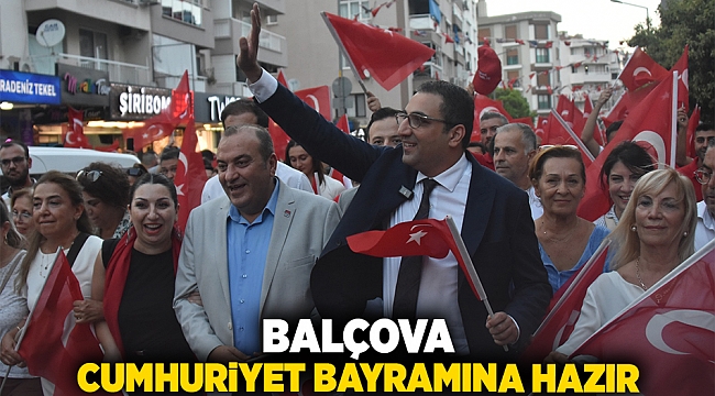 Balçova Cumhuriyet Bayramı&#039;na hazır
