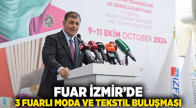 Fuar İzmir&#039;de üç fuarlı moda ve tekstil buluşması