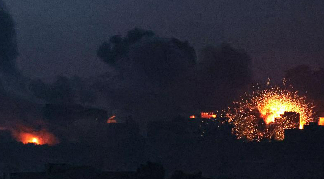 Katil İsrail Beyt Lahiya&#039;ya en az 35 Filistinliyi öldürdü