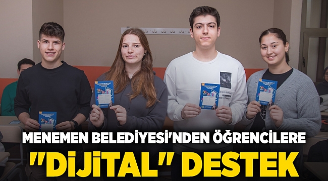 MENEMEN'DE 10 BİN ÖĞRENCİYE EĞİTİM DESTEĞİ