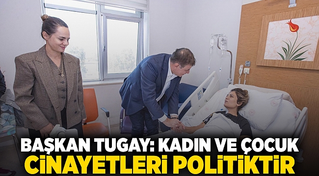 Tugay, mucizeyle yaşama tutunan Özge Polat’ı ziyaret etti