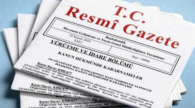 9&#039;uncu Yargı Paketi Resmi Gazete&#039;de
