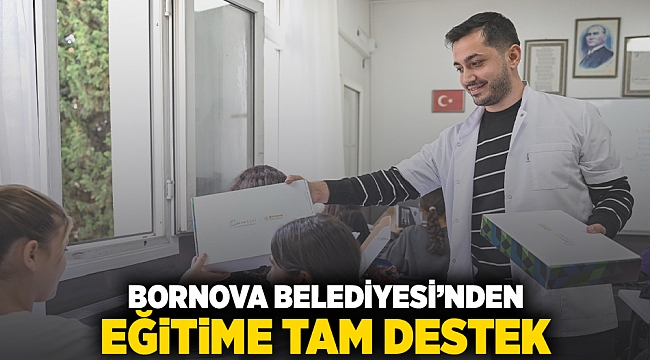 Bornova Belediyesi&#039;nden eğitime tam destek!