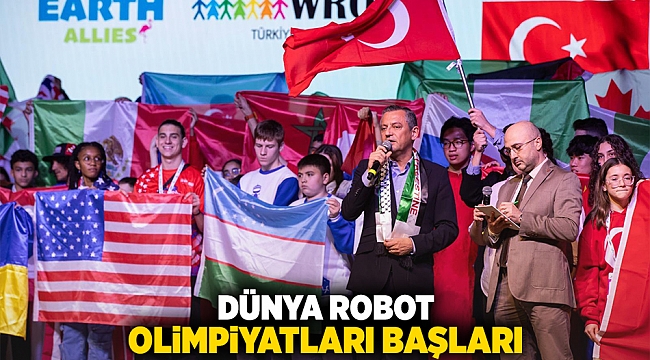 Dünya Robot Olimpiyatları başladı