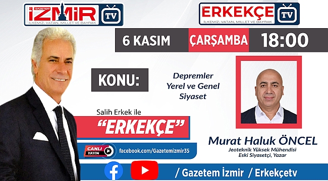 Salih ERKEK ile &quot;ERKEKÇE&quot; programı bugün izleyicilerle buluşacak