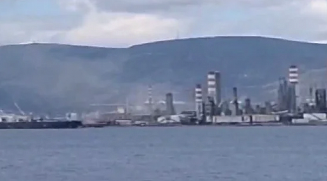 SON DAKİKA: İzmit&#039;te TÜPRAŞ&#039;ta patlama