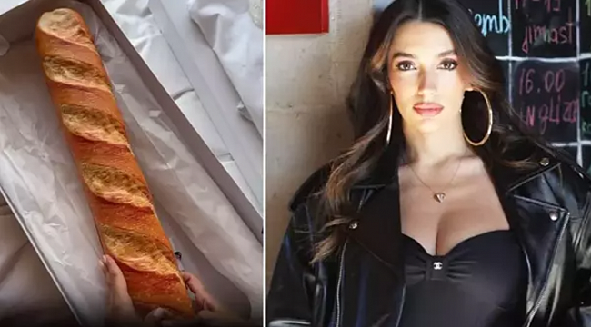 Sosyal medya fenomeninin paylaştığı ekmek şeklindeki çanta fiyatıyla tepki çekti