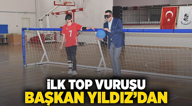 İlk Top Vuruşu Başkan Yıldız&#039;dan